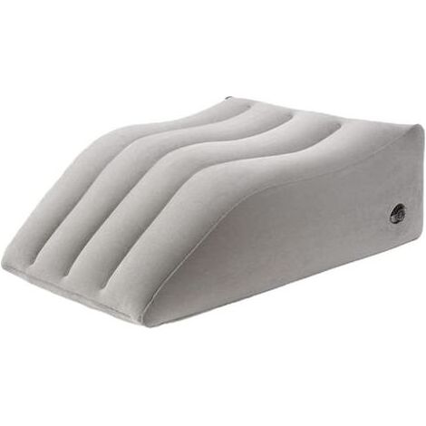 Coussins Relève-Jambes, Oreillers Compensés Gonflables, Oreiller D'élévation des Jambes, Oreiller Gonflable pour Repose-Jambes S'élevant pour Dormir, Lire, Se Détendre (1/4)