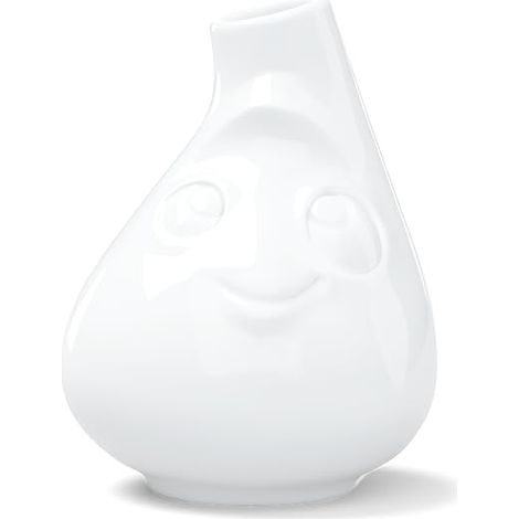 Petit vase « Putzig » porcelaine hauteur 10 cm blanc 100 % fabriqué en Allemagne (1/4)