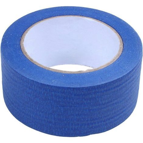 Ruban adhésif bleu pour imprimante 3D de 50 m et de 50 mm de large pour plateau de peinture (ruban de masquage) (1/5)
