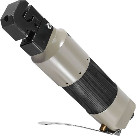 Outil de poinçonnage pneumatique pour bride, trou de 5 mm, pour le perçage et le poinçonnage du plastique et du métal.