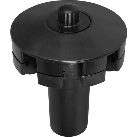 Accessoire pour Parasol de Terrasse Noir Moyeu Inférieur en Plastique pour Support de Baleines de Parasol Romain Pièce de Rechange Robuste de Jardin Plage et Extérieur Améliore (1/5)
