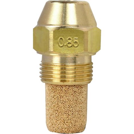 Compatible avec les injecteurs de brûleur à combustible solide en laiton de 0,85 GPH à 45 degrés, pièce de rechange pour une alimentation en combustible stable. (1/5)