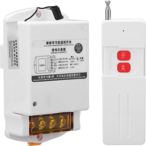 Intelligenter Funkschalter für Wasserpumpen und Großgeräte 220 V AC BEM 2201 (1/5)