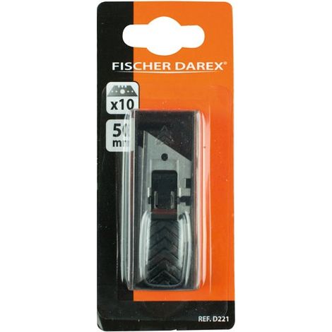 FISCHER DAREX - Lame trapèze 50mm x10 blister (1/2)