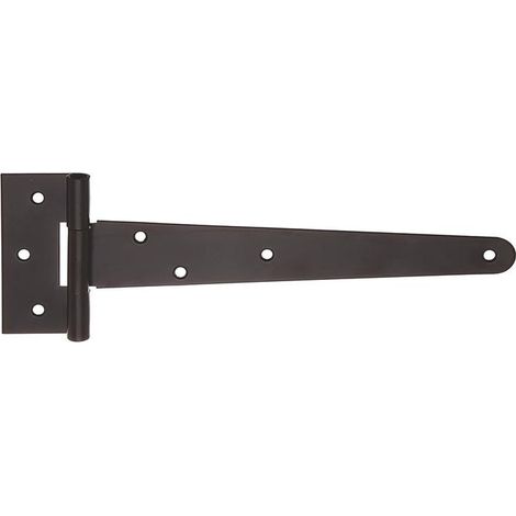 Schwarze Englische Klammer 250 mm (1/3)
