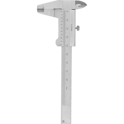 Pied à coulisse de précision en acier inoxydable, outil mesure (1/5)