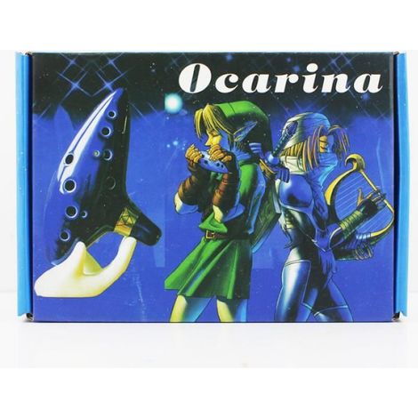 12 trou The Legend of Zelda Ocarina of Time Triforce lien Alto C Mediant Tone Ocarina Zelda réplique céramique
