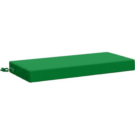 Coussin de banc SOEST 100 % polyester Vert 60 x 40 x 8 cm vidaXL