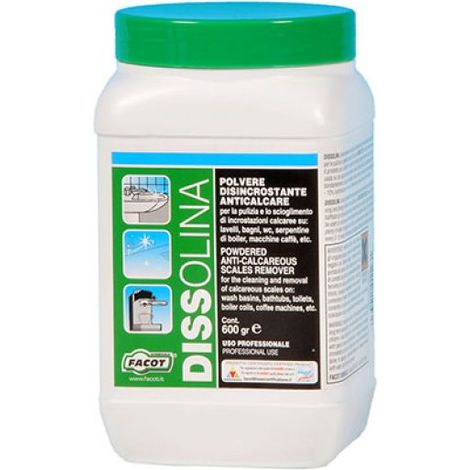 POLVERE DISINCROSTANTE DISSOLINA 600 g