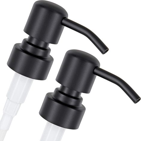 Pompe de remplacement pour distributeur de savon liquide en acier inoxydable « Budapest » avec filetage de 28 mm (1/5)