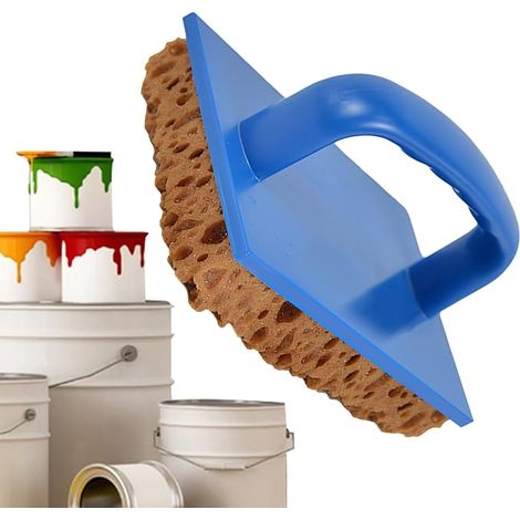 Pinceaux en mousse pour peinture Outils de texture d'algues – Pinceaux éponge pour peinture Pour salle de bain, cuisine, mur, plafond, douche (1/5)