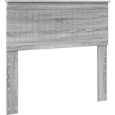 Tête de Lit Armoire de Tête de Lit - Gris Sonoma 100 cm Bois d'ingénierie fr23311 (1/5)