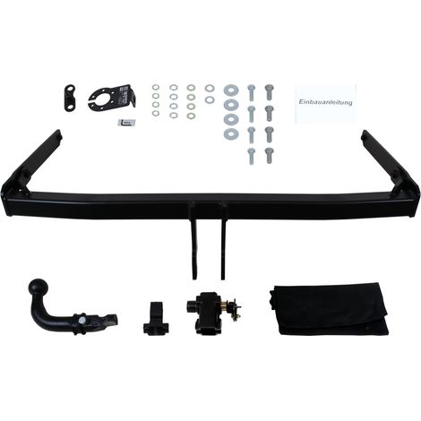 Attelage rotule démontable AUTO-HAK + faisceau Trail-Tec spécifique 13 broches - FORD FIESTA V (1/2)
