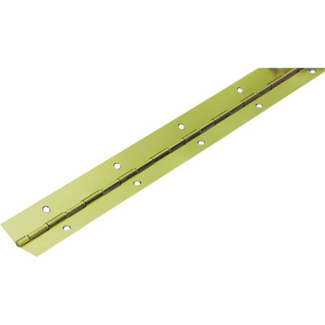 Hettich Stangenscharnier vermessingt 32 x 1200 mm, kürzbar Scharniere