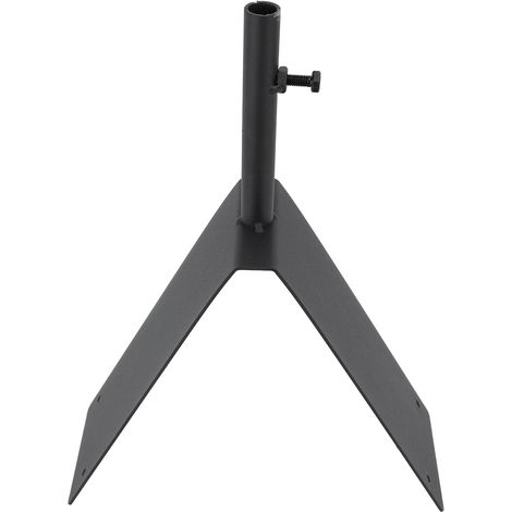 Support de toit en acier robuste pour girouette, pour mâts de drapeau, support d'antenne (1/5)