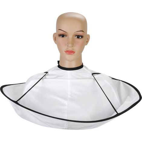 1 Cape de coiffure, imperméable, manches ajustables, pour adulte et enfant, usage salon et domicile (1/5)