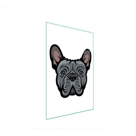 TABLA DE CORTAR DE VIDRIO 35x52 PERRO (1/5)