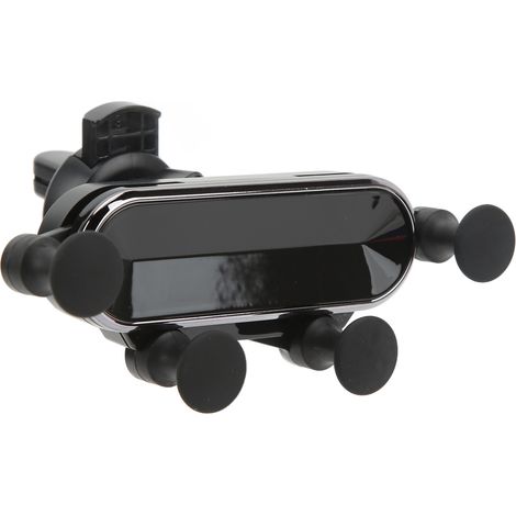 Support de téléphone universel stable pour grille d'aération de voiture, compatible avec la navigation GPS. (1/5)