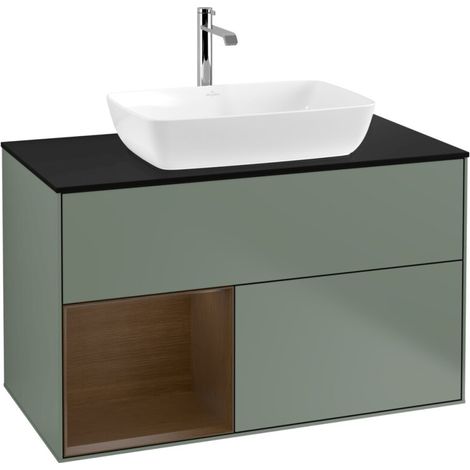 Villeroy & Boch F772GNGM Meuble sous-lavabo Finion F77 (1/2)
