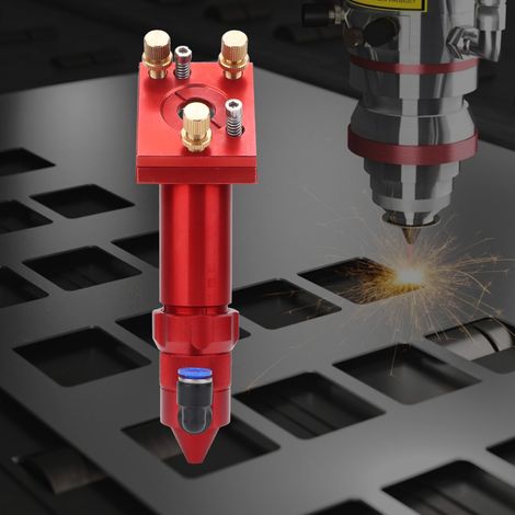 (Tête laser rouge de la machine de gravure laser) (1/3)