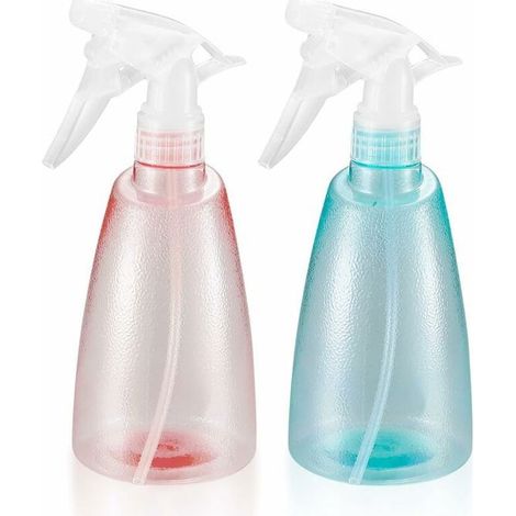 2er-Set 500 ml Sprühflaschen - Kunststoff - Mistersprüher - Für Haushalt, Garten, Pflanzenpflege