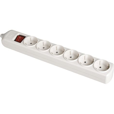 Multipresa 6 Prese con Interruttore Solera 3500 W 16 A