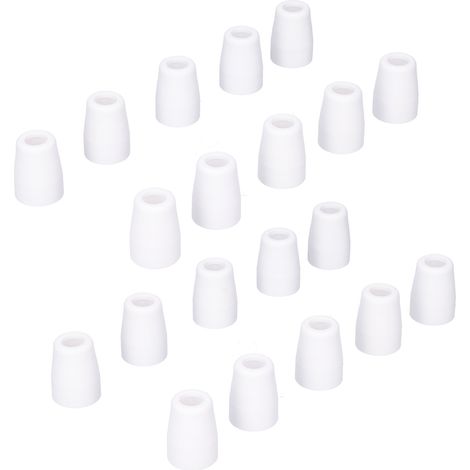 Lot de 20 consommables pour torche de découpe plasma TC-60 : coupelle en céramique et protection. (1/5)