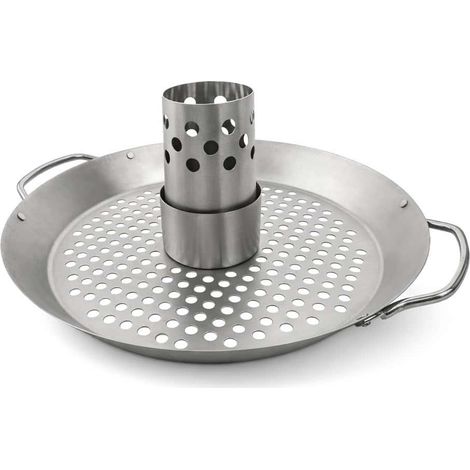 Support de cuisson en acier inoxydable Patton pour volaille - Ø 30,5 cm (1/5)
