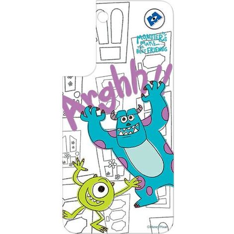 Pannello Samsung GP-TOS901HIAGW per custodia/cornice/cover per Galaxy S22 Disney Monsters bianco/bianco