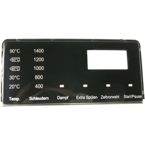 PLAQUE DECORATIVE POUR LAVE LINGE HAIER - 49050502