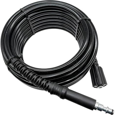 Flexible haute pression renforcé 10 m compatible Lavor - Protection anti-pli (1/5)