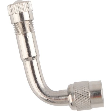 SJLERST Adaptateur d'extension de Valve de pneu d'extension de tuyau de pneu de voiture de moto d'angle de 90 degrés (1/5)