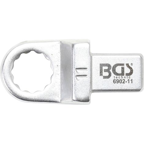 BGS Einsteck-Ringschlüssel 11 mm Aufnahme 9 x 12 mm - 6902-11