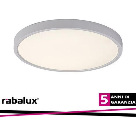 PAULOS,IND.CEIL. LED 24W D30CM, WHITE 4000K - Luce NATURALE (1/3)