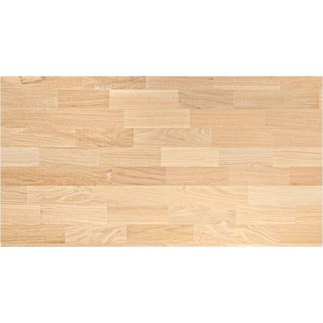 vidaXL Piano di Lavoro Cucina 120x63,5x2,7 cm Legno Massello Rovere (1/5)