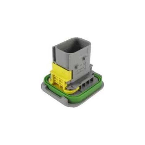 Connettore Heavy Duty Sealed 1.6X2.8 porta maschio 7vie grigio