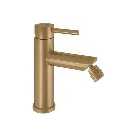 Miscelatore Bidet Gedy Garda Oro Opaco in Acciaio Inox AISI 304 con Aeratore Orientabile