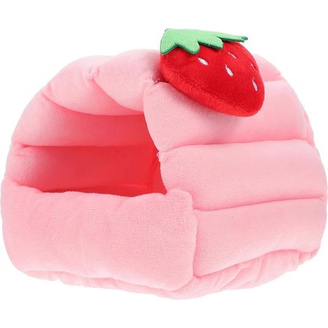Nid chaud et pratique en coton pour petit hamster (lot de 2) (1/4)