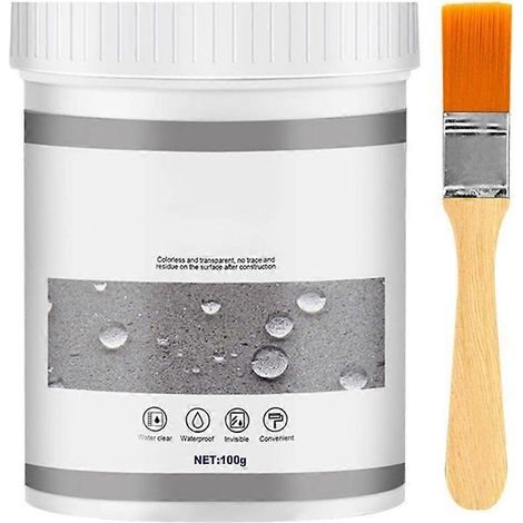 Mastic d'Étanchéité en Caoutchouc Liquide Multi-Surfaces Réparation de Fuites Revêtement Intérieur et Extérieur (1/4)