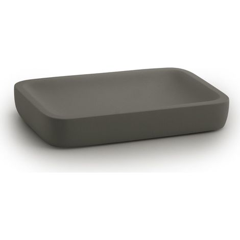 GEDY YL118100000 YLENIA Jabonera gun metal - ref: YL118100000 (1/2)