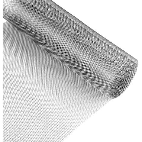Stainless steel wire mesh 30 x 120 cm, stainless steel grill, fine mesh, anti-rodent mesh, prevents mice, insects, snakes - stainless steel mesh (1/4)