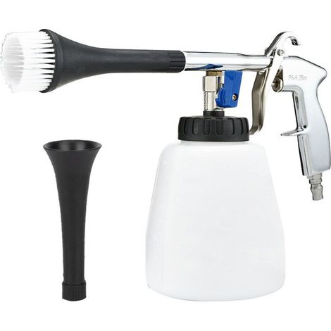 Pistolet de nettoyage de voiture, pistolet de nettoyage de voiture à haute pression portable, adapté aux portières de voiture, aux sièges, aux tapis (1/4)