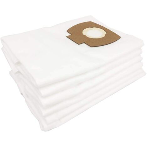 Lot de 6 sacs à poussière en tissu non tissé de rechange pour Makita VC2010L VC3011L VC2511 VC 2512 L 1025L 8999000211 412/415 912/915 VC3011L 446L P-728999 P-72899 VC35. 11L VC2012L 9920 9903 9404 (1/5)