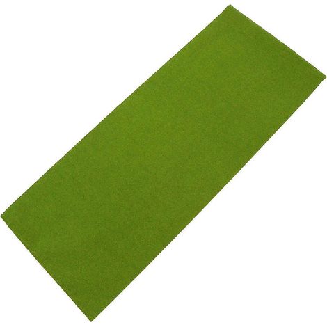 Tapis de gazon synthétique en papier floqué de 100 cm à faire soi-même, idéal pour la construction de maquettes de trains miniatures et la décoration (jaune-vert). (1/5)