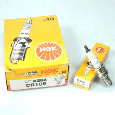 ngk Zündkerze für Motorrad suzuki 650 vf 1997 bis 2003 cr10e neu (1/5)