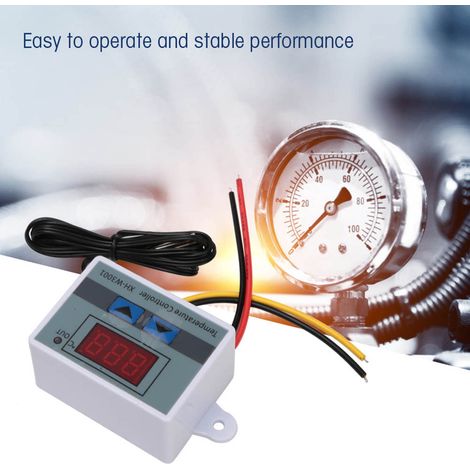 XH-W3001 Régulateur de Température Commutateur Thermostatique avec Sonde Étanche (24V 240W) (1/5)