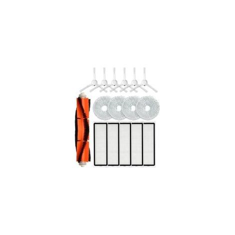 Ensemble d'accessoires pour aspirateur (1 brosse + 6 brosses latérales + 5 filtres + 4 chiffons) Pour Dreame Bot L10s Ultra Robot (1/4)