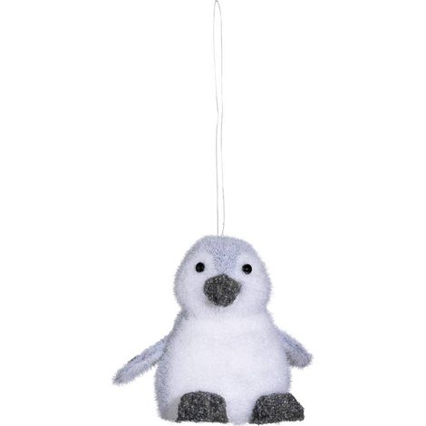 Sujet Pinguin stehend H.11cm Polystyrol - Feeric lights & christmas