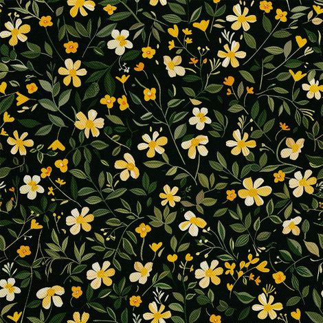 Tela decorativa para exteriores Oxford - Motivo primaveral I DX7307 (1/5)