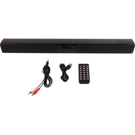 Enceinte Bluetooth stéréo sans fil BS‑28B, barre de son longue pour TV, musique audio, bureau, haut-parleur de bureau (1/5)